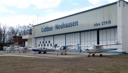 Außenstelle am Flugplatz  Cottbus-Neuhausen